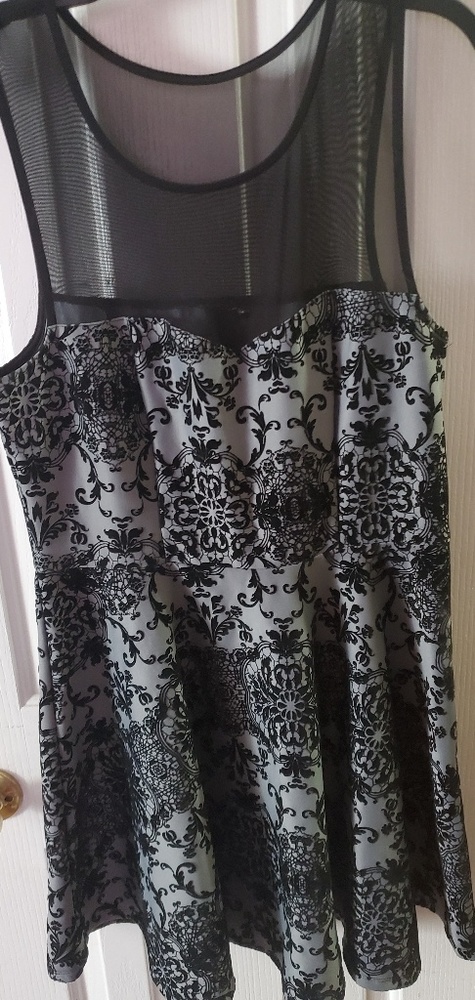 Black & Grey Dress
